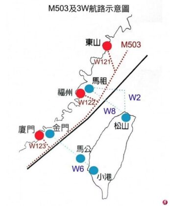 和平日报 | 中国大陆取消M503在台海中线西侧飞行配置 台抗议改变现状