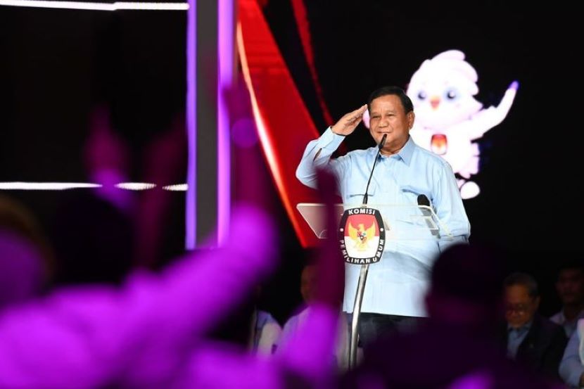 普拉博沃称自己将成为所有印尼人民的总统