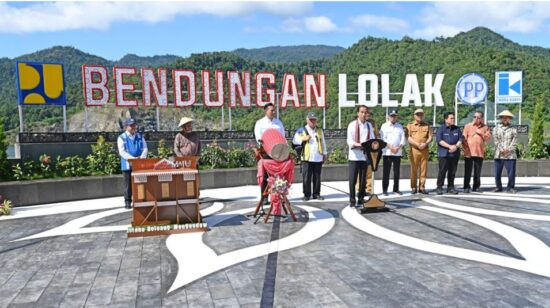 为印度尼西亚水和能源管理的未来建设 Bolaang Mongondow 的 Lolak 大坝
